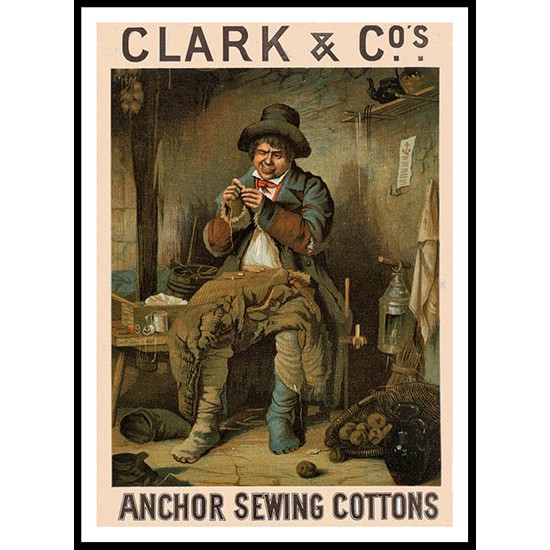 Clark 1, A New Print Of a Vintage Advert